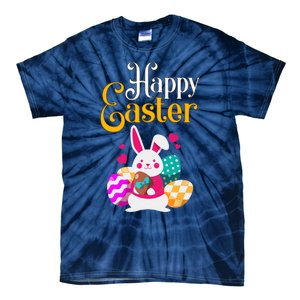 Happy Easter for Girl and Wo - Easter Tie-Dye T-Shirt