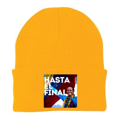 Hasta El Final Maria Corina Venezuela Libre Knit Cap Winter Beanie