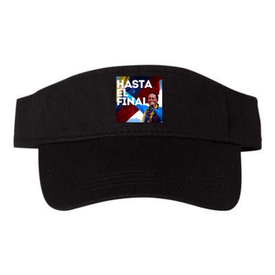 Hasta El Final Maria Corina Venezuela Libre Valucap Bio-Washed Visor