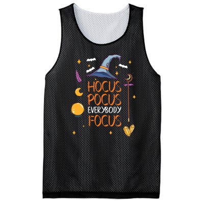 Halloween Everybody Focus Funny Mesh Reversible Basketball Jersey Tank