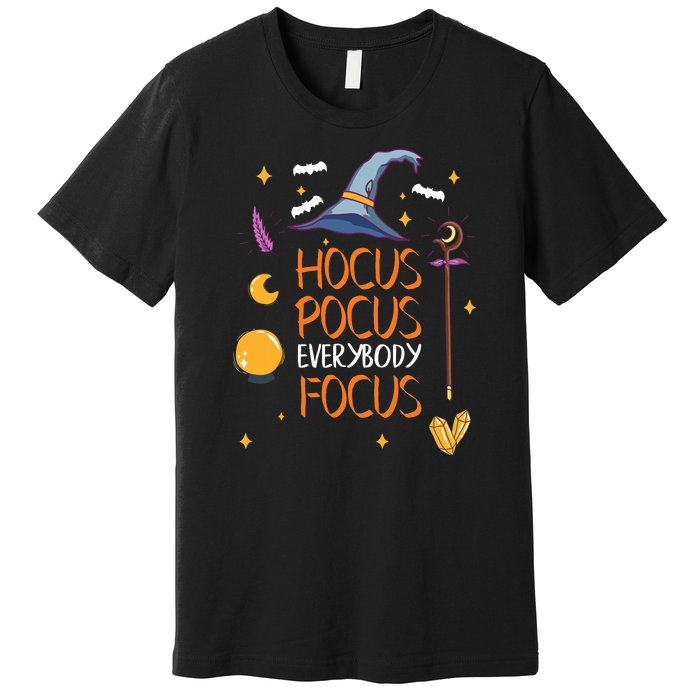 Halloween Everybody Focus Funny Premium T-Shirt