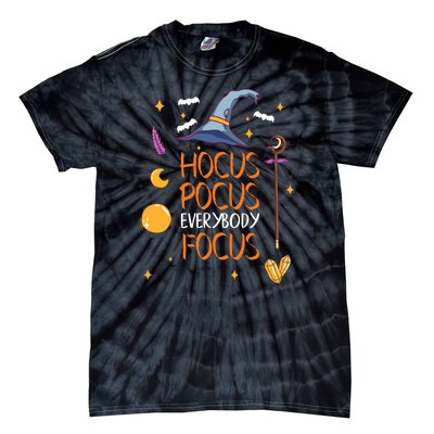 Halloween Everybody Focus Funny Tie-Dye T-Shirt