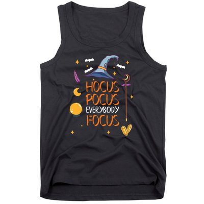 Halloween Everybody Focus Funny Tank Top