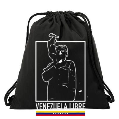 Hasta El Final Abajo Cadenas Venezuela Libre Drawstring Bag