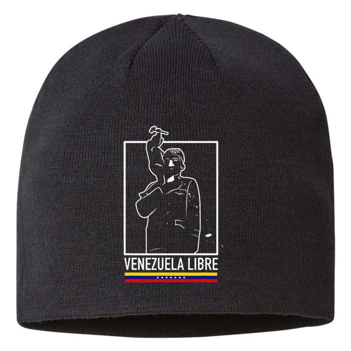 Hasta El Final Abajo Cadenas Venezuela Libre Sustainable Beanie