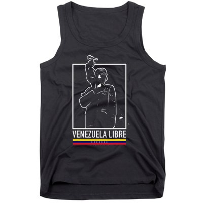 Hasta El Final Abajo Cadenas Venezuela Libre Tank Top