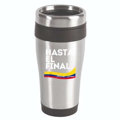 Hasta El Final Maria Corina Venezuela Libre 16oz Travel Tumbler
