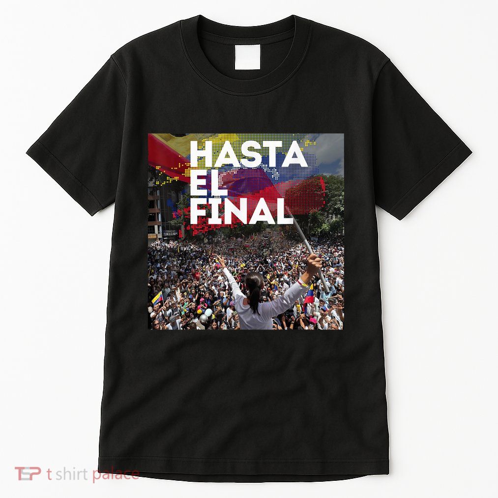 Hasta El Final Venezuela MaríA Corina Machado Tall T-Shirt