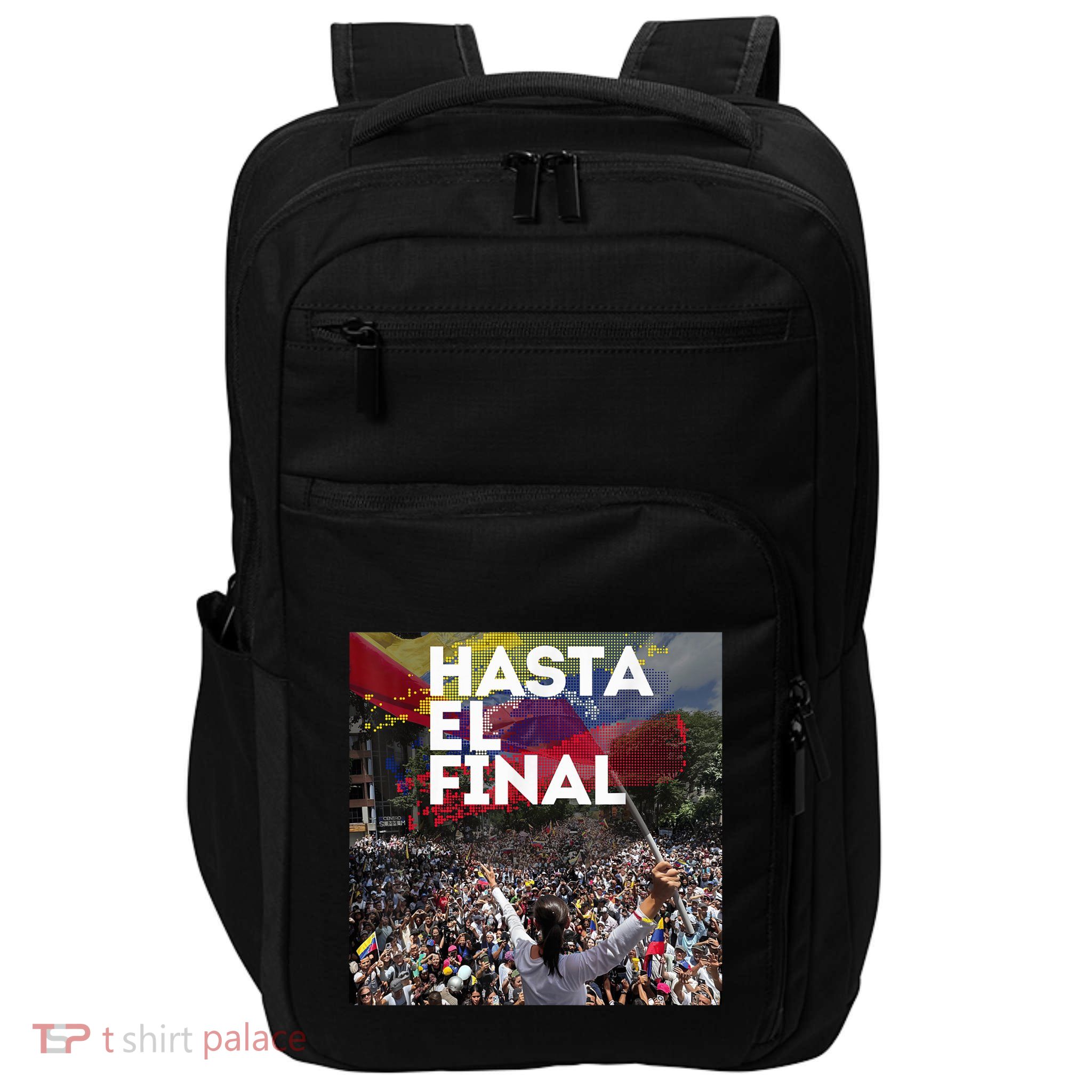 Hasta El Final Venezuela MaríA Corina Machado Impact Tech Backpack