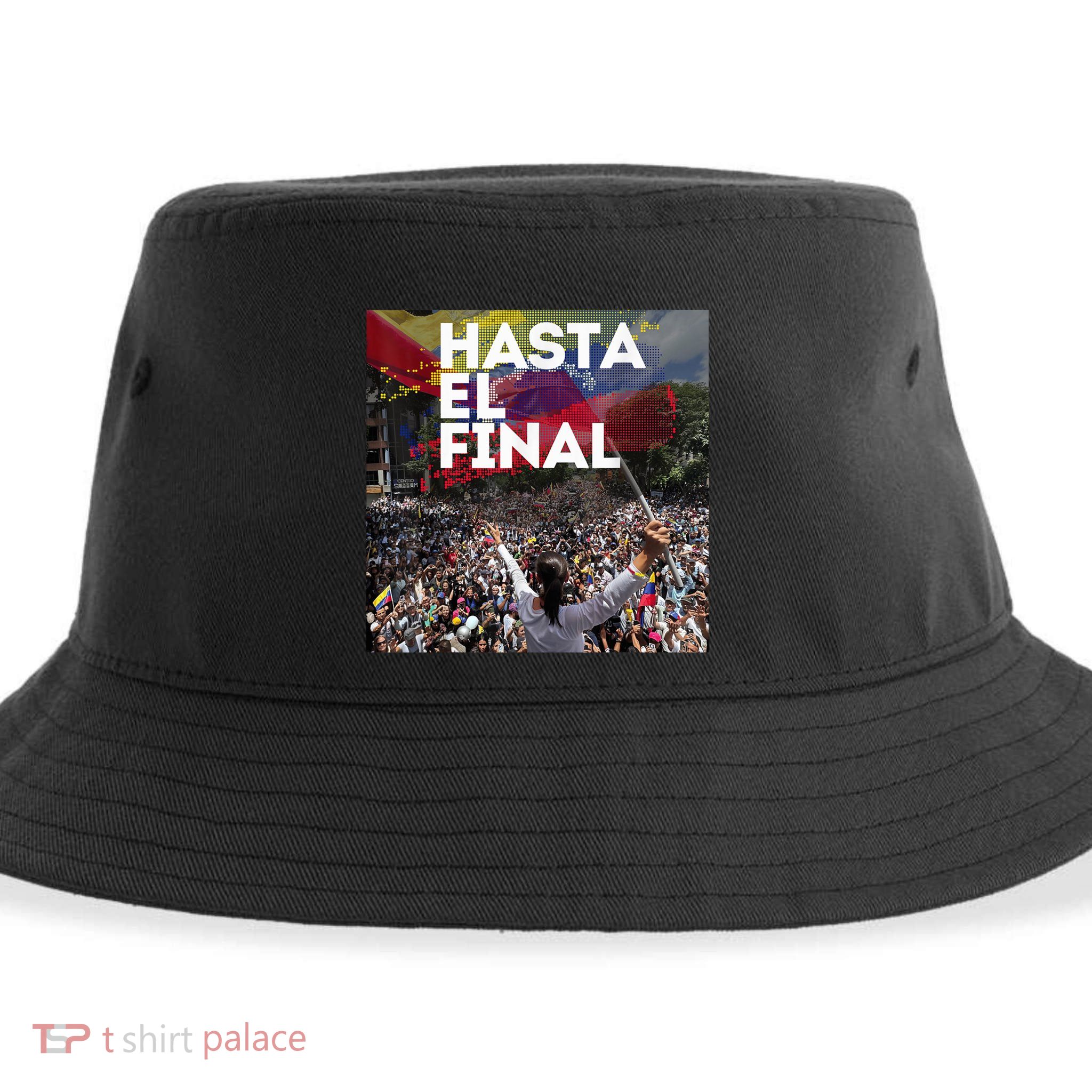 Hasta El Final Venezuela MaríA Corina Machado Sustainable Bucket Hat
