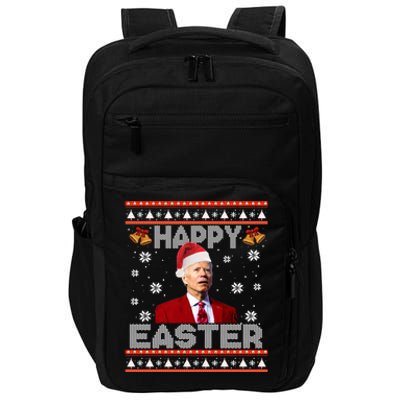 Happy Easter Funny Joe Biden Ugly Christmas Sweater Xmas Cute Gift Impact Tech Backpack