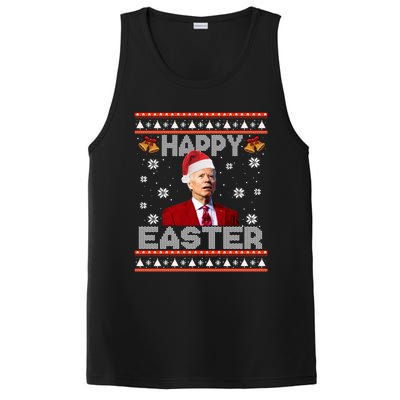 Happy Easter Funny Joe Biden Ugly Christmas Sweater Xmas Cute Gift PosiCharge Competitor Tank