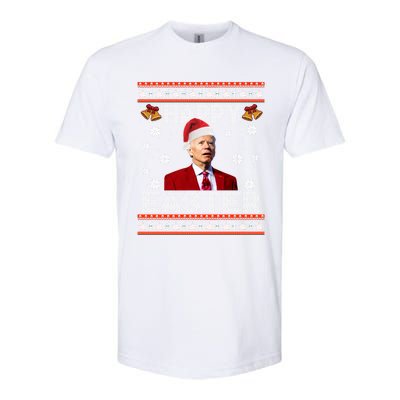 Happy Easter Funny Joe Biden Ugly Christmas Sweater Xmas Cute Gift Softstyle CVC T-Shirt