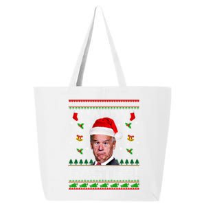 Happy Easter Funny Joe Biden Christmas Ugly Sweater Gift 25L Jumbo Tote