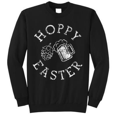 Hoppy Easter Funny Alcohol Drinking Sweatshirt