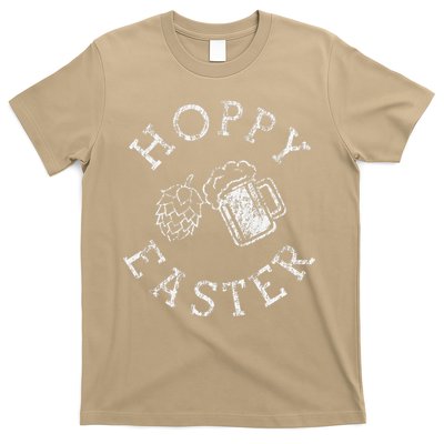 Hoppy Easter Funny Alcohol Drinking T-Shirt
