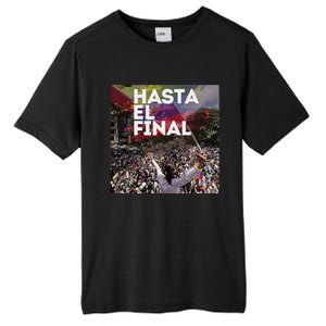 Hasta El Final Venezuela MaríA Corina Machado Tall Fusion ChromaSoft Performance T-Shirt