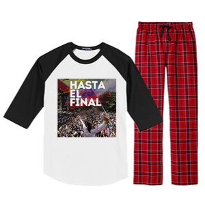 Hasta El Final Venezuela MaríA Corina Machado Raglan Sleeve Pajama Set