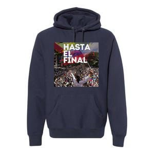 Hasta El Final Venezuela MaríA Corina Machado Premium Hoodie