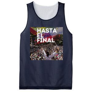 Hasta El Final Venezuela MaríA Corina Machado Mesh Reversible Basketball Jersey Tank