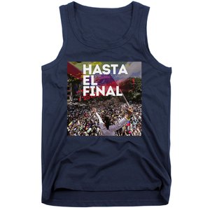 Hasta El Final Venezuela MaríA Corina Machado Tank Top