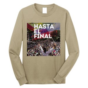 Hasta El Final Venezuela MaríA Corina Machado Long Sleeve Shirt