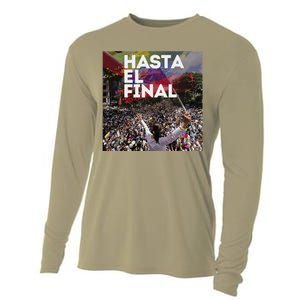 Hasta El Final Venezuela MaríA Corina Machado Cooling Performance Long Sleeve Crew