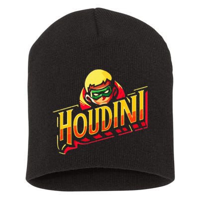 Houdini EmS Fans Nostalgia Vintage Memories Short Acrylic Beanie