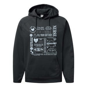 Healthcare Essentials Fill Your Cup First Performance Fleece Hoodie