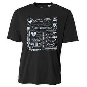 Healthcare Essentials Fill Your Cup First Cooling Performance Crew T-Shirt