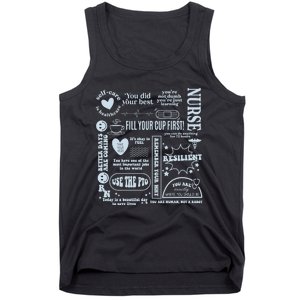 Healthcare Essentials Fill Your Cup First Tank Top