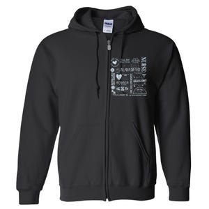 Healthcare Essentials Fill Your Cup First Full Zip Hoodie