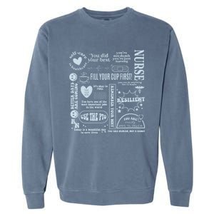 Healthcare Essentials Fill Your Cup First Garment-Dyed Sweatshirt