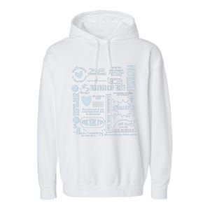 Healthcare Essentials Fill Your Cup First Garment-Dyed Fleece Hoodie