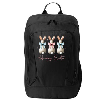Happy Easter Funny Bunnies Coquette Bows Hunting Season City Backpack