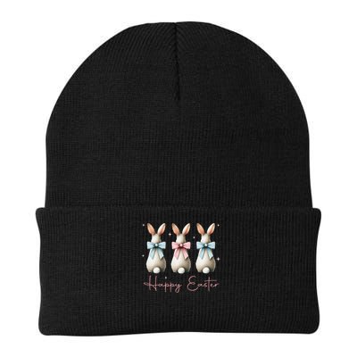 Happy Easter Funny Bunnies Coquette Bows Hunting Season Beanie