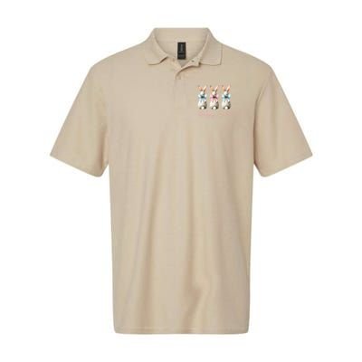 Happy Easter Funny Bunnies Coquette Bows Hunting Season Polo
