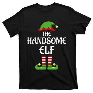 Handsome Elf Family Matching Group Christmas T-Shirt