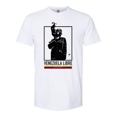 Hasta El Final Abajo Cadenas Venezuela Libre Softstyle CVC T-Shirt