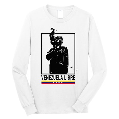 Hasta El Final Abajo Cadenas Venezuela Libre Long Sleeve Shirt