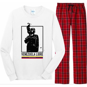 Hasta El Final Abajo Cadenas Venezuela Libre Long Sleeve Pajama Set