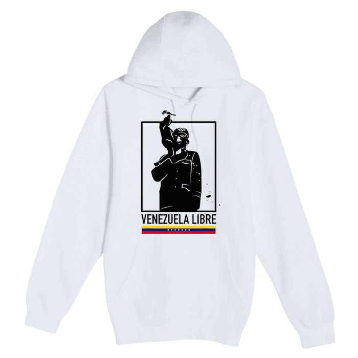 Hasta El Final Abajo Cadenas Venezuela Libre Premium Pullover Hoodie