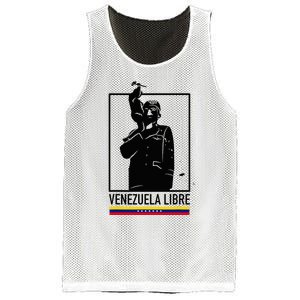 Hasta El Final Abajo Cadenas Venezuela Libre Mesh Reversible Basketball Jersey Tank