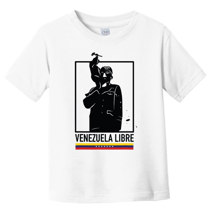 Hasta El Final Abajo Cadenas Venezuela Libre Toddler T-Shirt