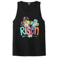 Happy Easter For Christian Girls Mom He Is Risen Leopard PosiCharge Competitor Tank