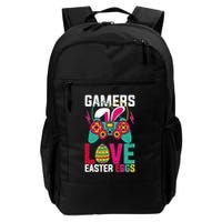 Happy Easter Gamers Love Easter Eggs Bunny Video Game Controller Backpack