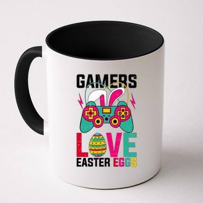 Happy Easter Gamers Love Easter Eggs Bunny Video Game Controller Mug