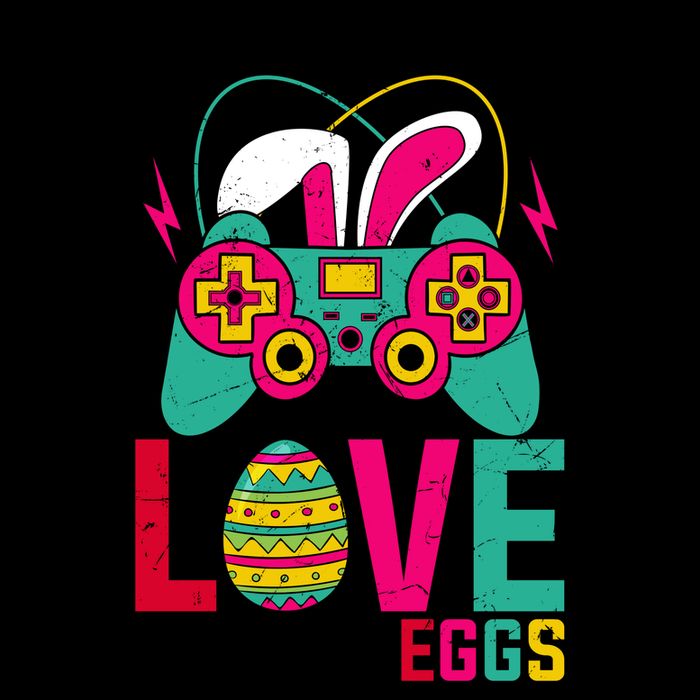 Happy Easter Gamers Love Easter Eggs Bunny Video Game Controller Mug