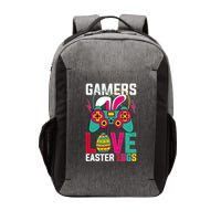 Happy Easter Gamers Love Easter Eggs Bunny Video Game Controller Vector Backpack