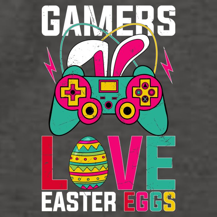 Happy Easter Gamers Love Easter Eggs Bunny Video Game Controller Vector Backpack
